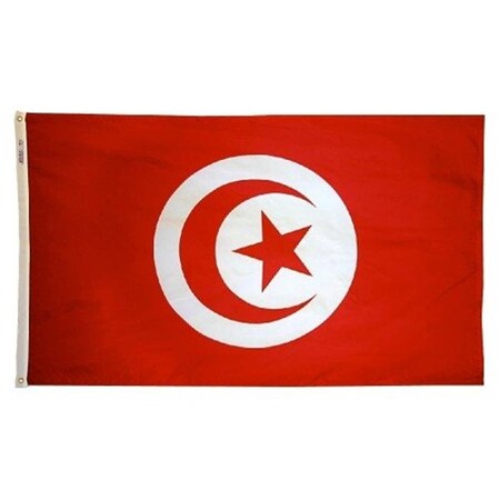 Annin Flagmakers Annin Flagmakers 198582 2 ft. X 3 ft. Nyl-Glo Tunisia Flag 198582